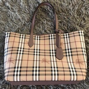 Authentic. Burberry reversible tote
